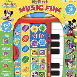 My First Music Fun Portable Electronic Keyboard and 8-Book Library 