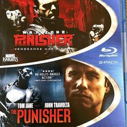 NEW THE PUNISHER 1 & 2 BLU-RAY MOVIES. NO DIGITAL