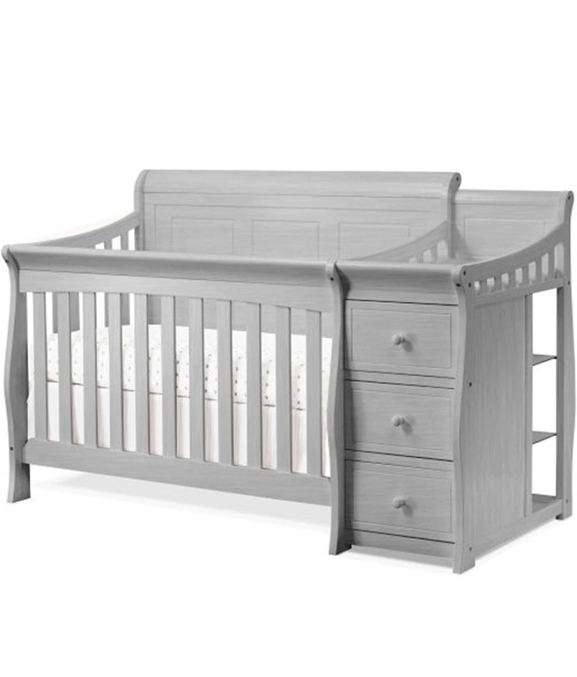3 In 1 Bed - Crib , Toddler Bed And Full Bed