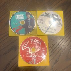 Scott Pilgrim Vs The World,first Love,forgetting Sarah Marshall Dvd 