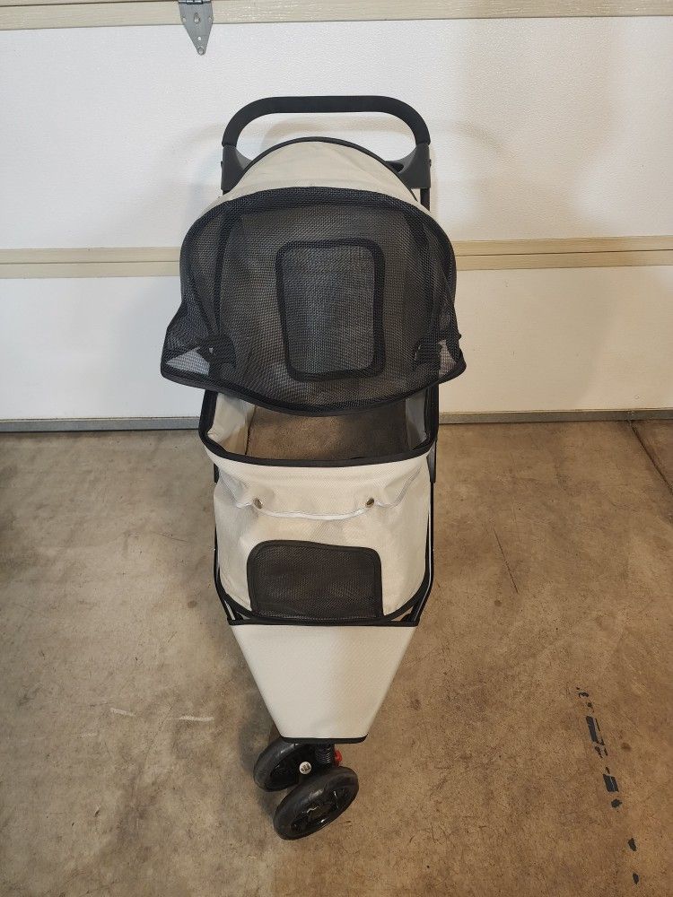 Carlson Dog Stroller, Khaki