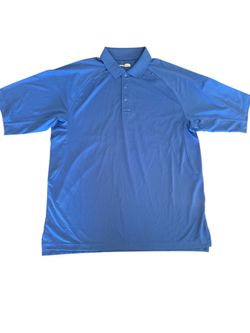 Men's Blue Polo Shirt Cornerstone
