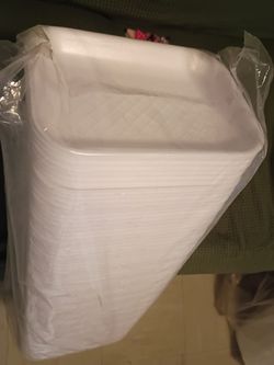 Food foam trays