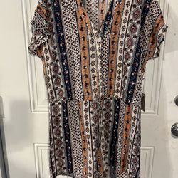 Woman’s Go Coco brand one piece,, jumpsuit, NWT, size large 