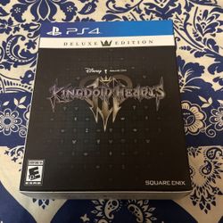 COMPLETE IN BOX KINGDOM HEARTS 3 PS4