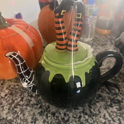 Pottery Studio Witch Leg Tea Pot 