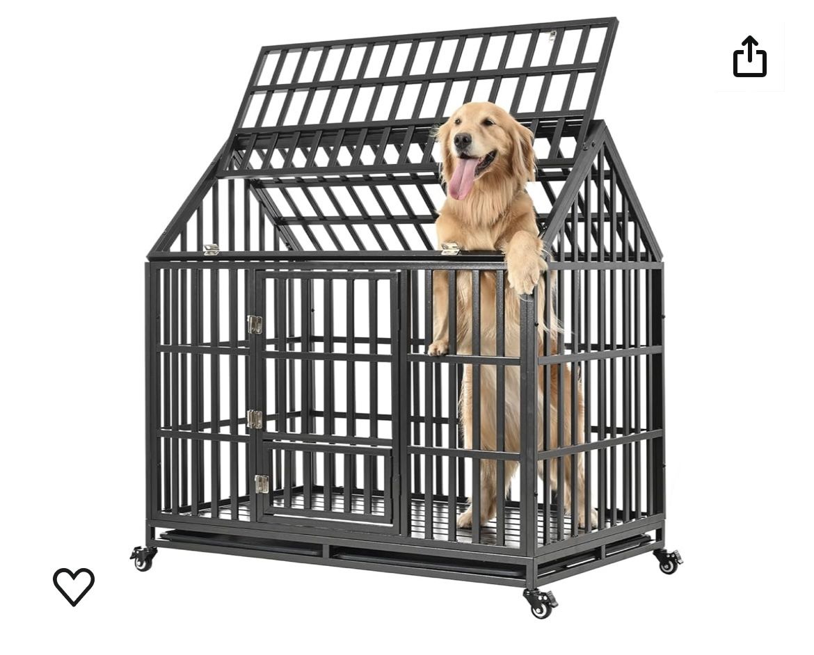 Heavy Duty Steel Kennel