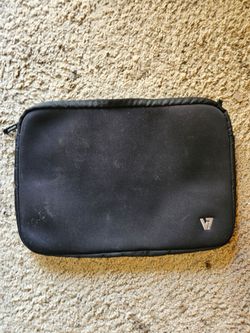 Black lap top soft case