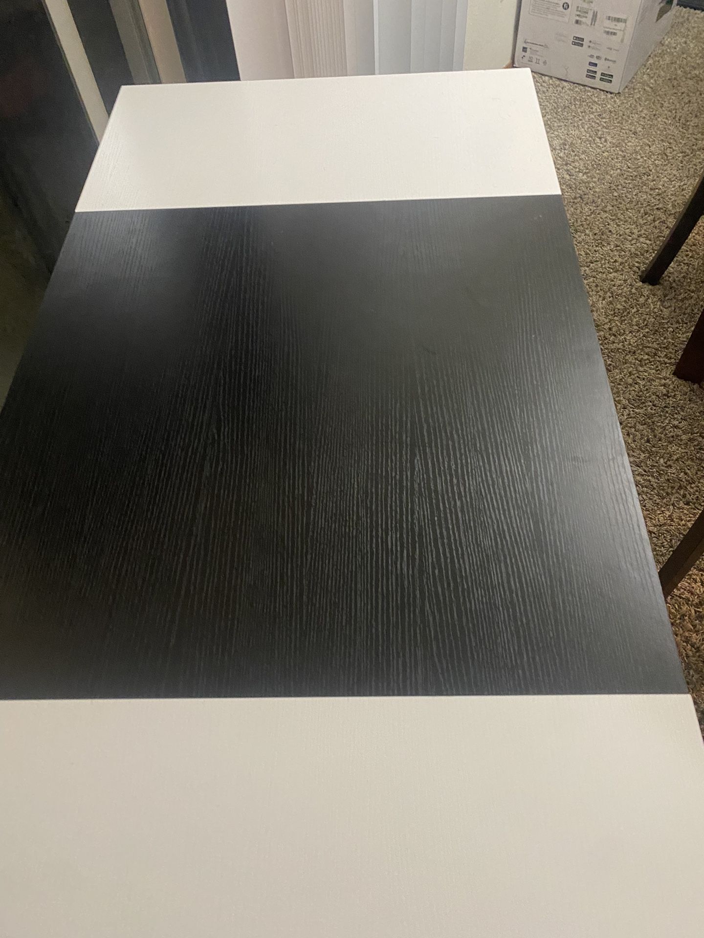 Black And White Desk Table-free