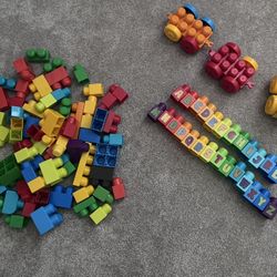 Mega Bloks ABC Train Set PLUS More Blocks 