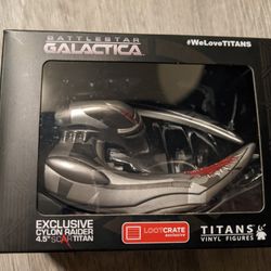 Battlestar Galactica Cylon Raider 4.5" Figure