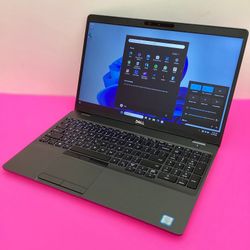 Dell i5 vPro Quad-Core 8th 15.6” Full HD Touchscreen laptop / Windows 11 Pro / SSD 512GB / RAM 16GB / Camera / HDMI / USB C / Bluetooth / Charger / Ba