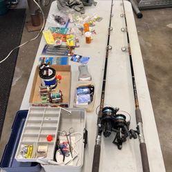 Fishing Gear Rods, And Reels Tackle