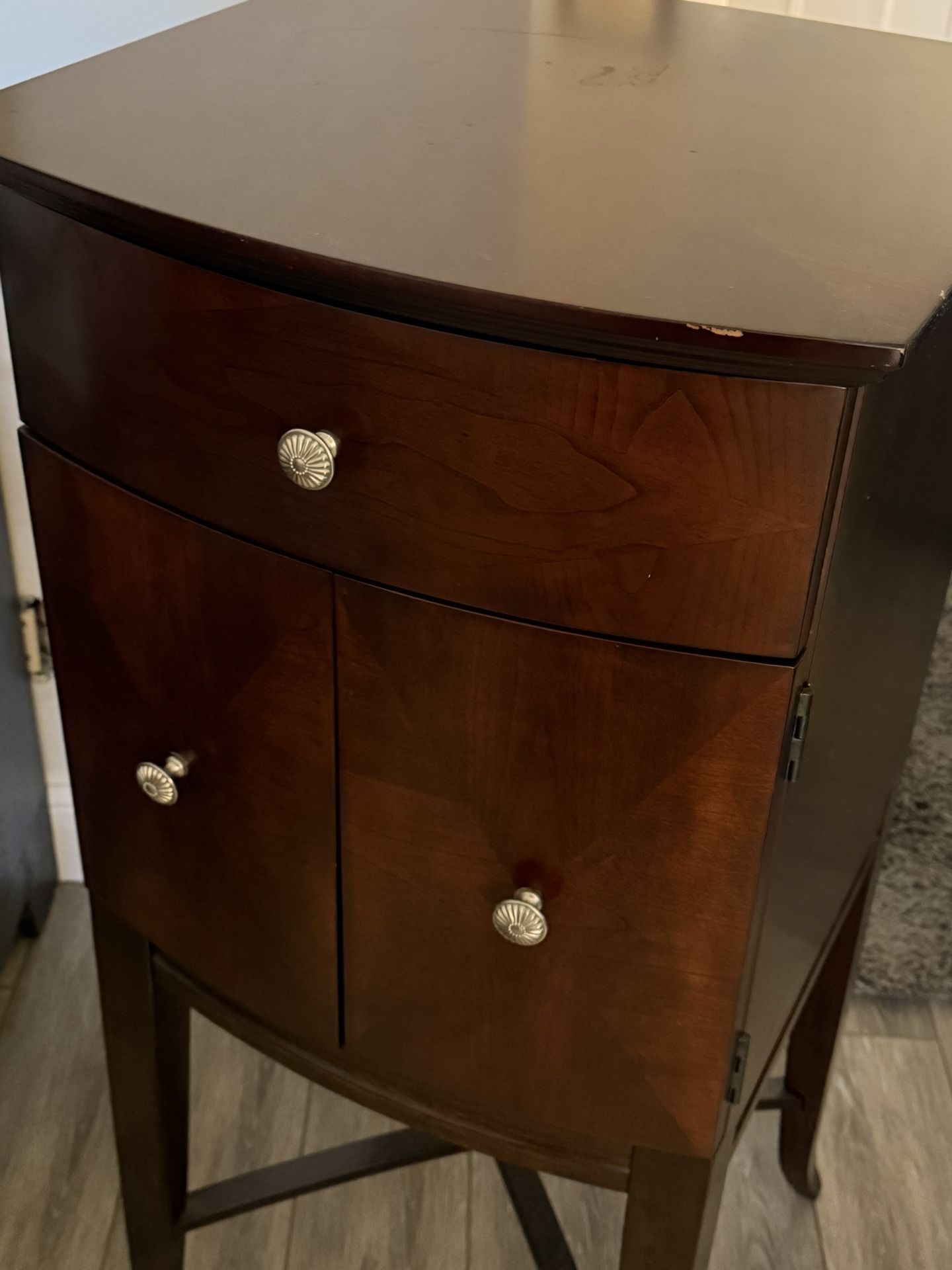 Small Adorable Tall Table Cabinet