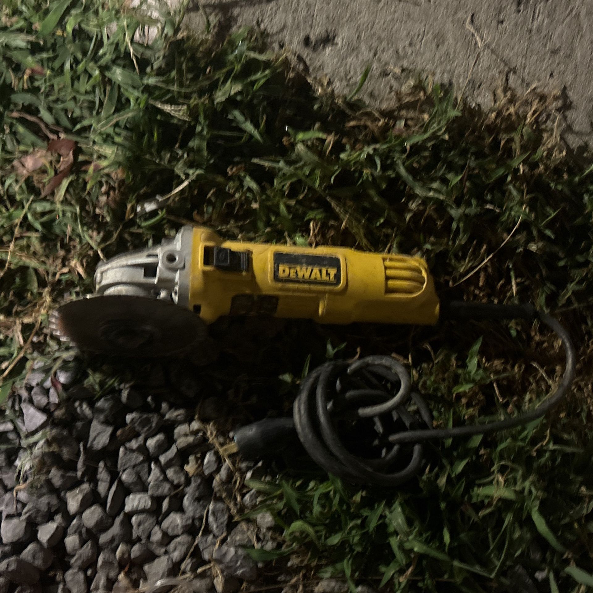 dewalt grinder