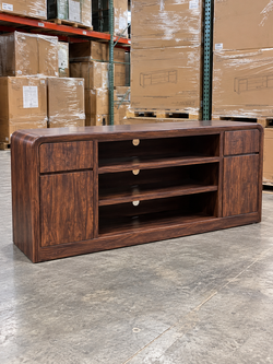 70" Walnut TV Stand – Wholesale Clearance!