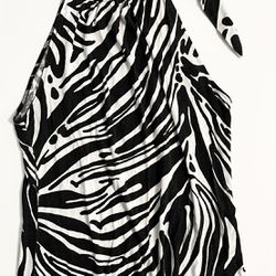 Women’s Michael Kors zebra print Halter top size small