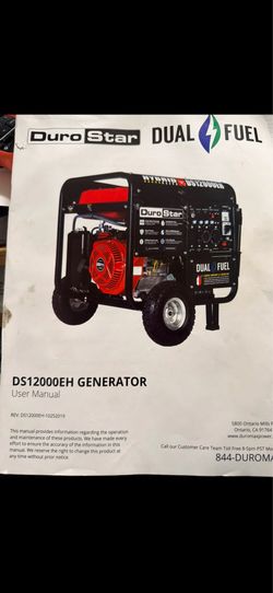 Generator Duro Star Dual Fuel (New)