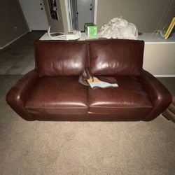 Leather Couch 