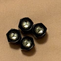 *BRAND NEW* MERCEDES TIRE VALVE CAPS 