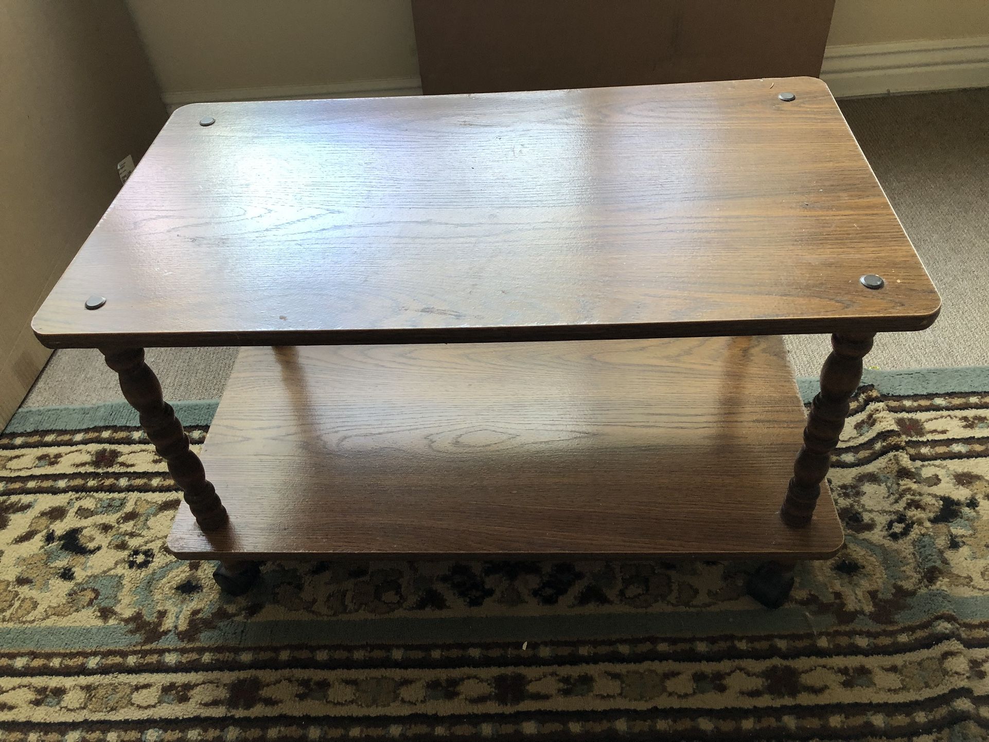 Coffee Table With Wheels