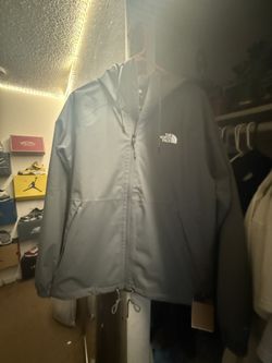 north face rain coat