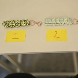 New Handmade Crochet Glow In The Dark Wristlet