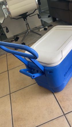 Cooler Igloo Wheelier, blue, big capacity