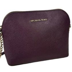 Michael Kors Purple Crossbody Bag