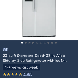Combo LG Refrigerator & Islamd Stove