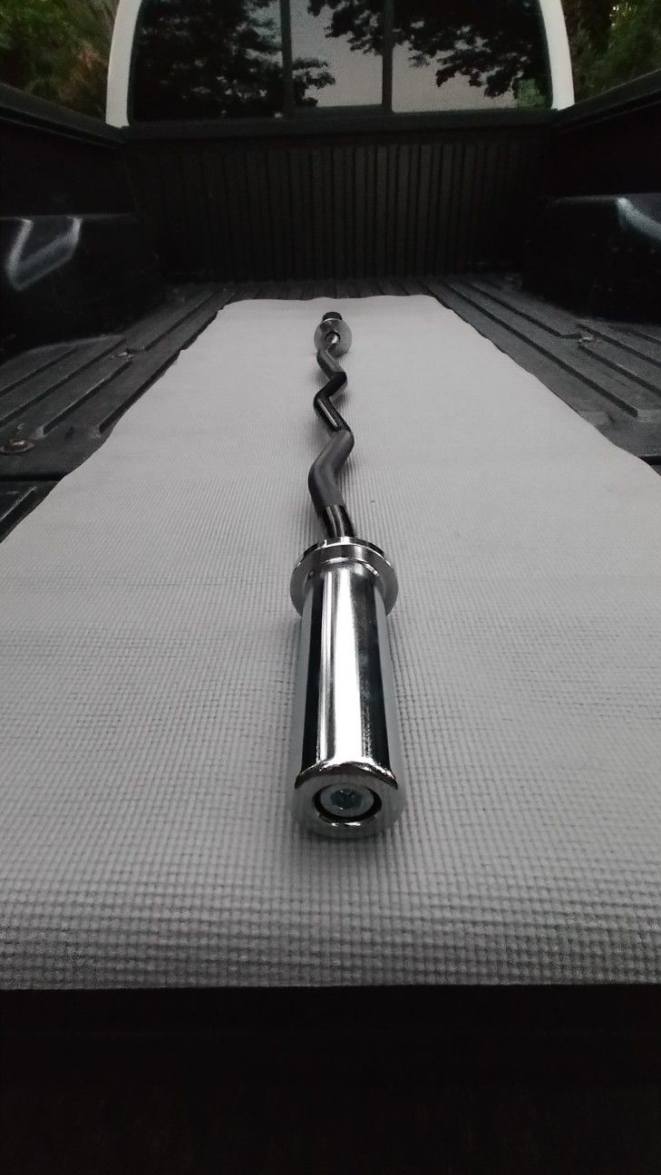 NEW OLYMPIC EASY CURL BAR