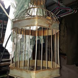 Antique Bird Cage 