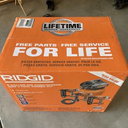 RIGID Tool Set Brand New