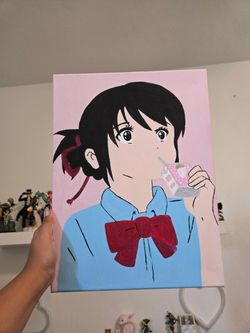 Mitsuha Miyamizu painting