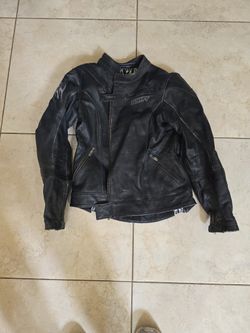 Ladies Motorcycle Leather Jacket S
