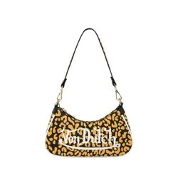 Von Dutch Orange Cheetah Shoulder Bag New With Tag
