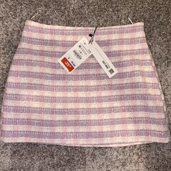 Zara plaid Skirt