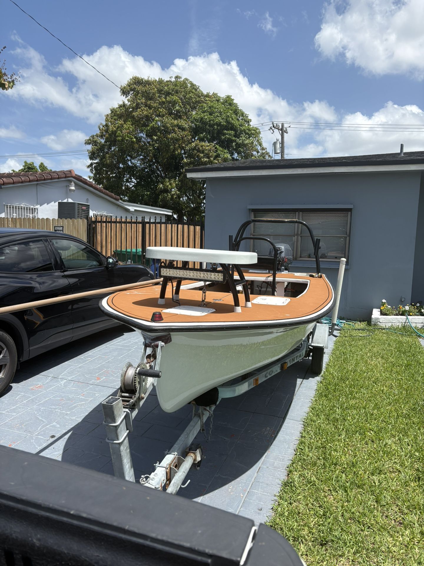 Native 14'6" Boat with 2023 Yamaha 25 HP Engine