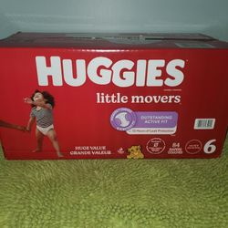 84 Diapers #6 Huggies 