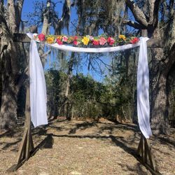 Wedding arch- wood