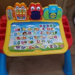 Vtech Alphabet Desk With Chalkboard