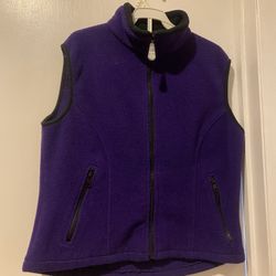 Avalanche Fleece Vest Zip Pockets 