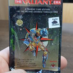 1992 The Valiant Era trading cards sealed