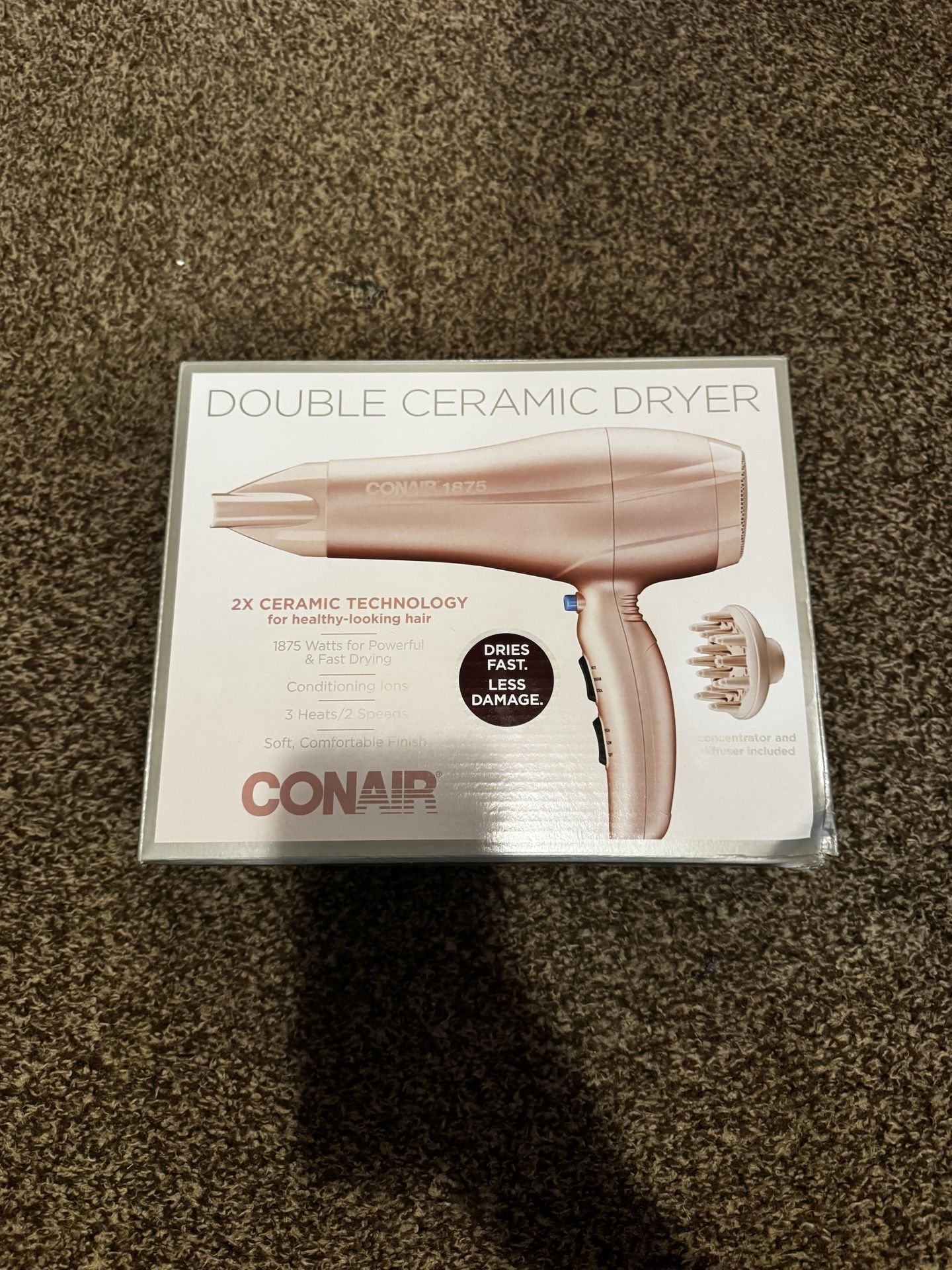 Double ceramic dryer