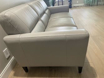 Leather couch