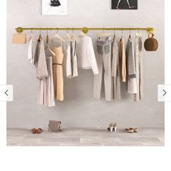 New heavy duty metal, 70” industrial pipe, clothes rack, or multipurpose rack  