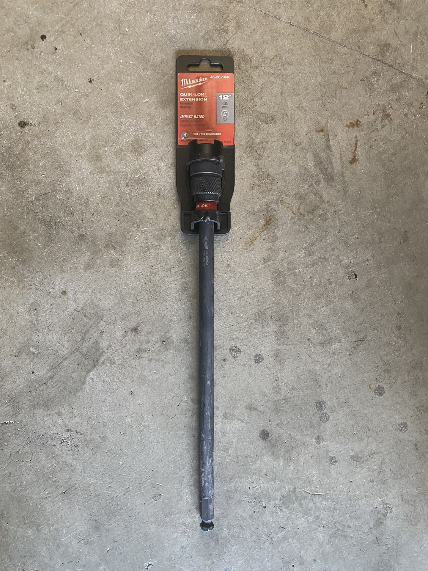 Milwaukee 12 in. x 7/16 in. QUIKLOK Universal Extension Bit for Sale