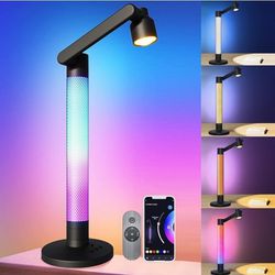 Smart Table Lamp,Sunset Light and Ambient Light with Million RGB Color