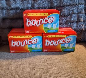 Bounce Dryer Sheets