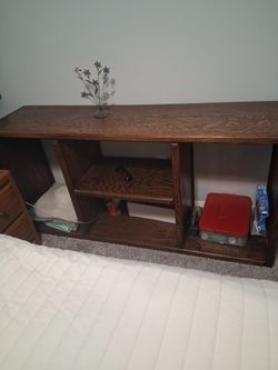 Solid wood shelves  64×30×17 inches